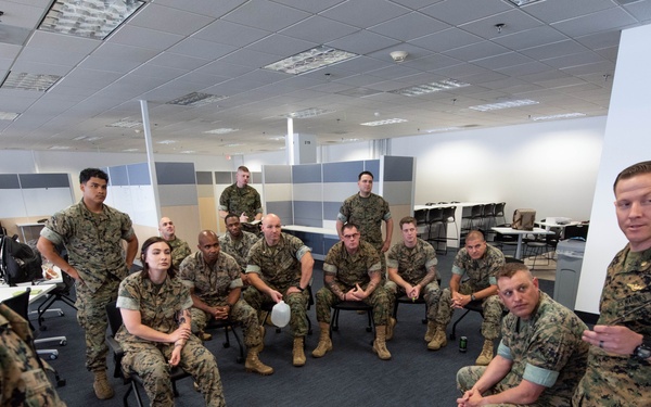 NIWC Atlantic Hosts Marines for LVC Event