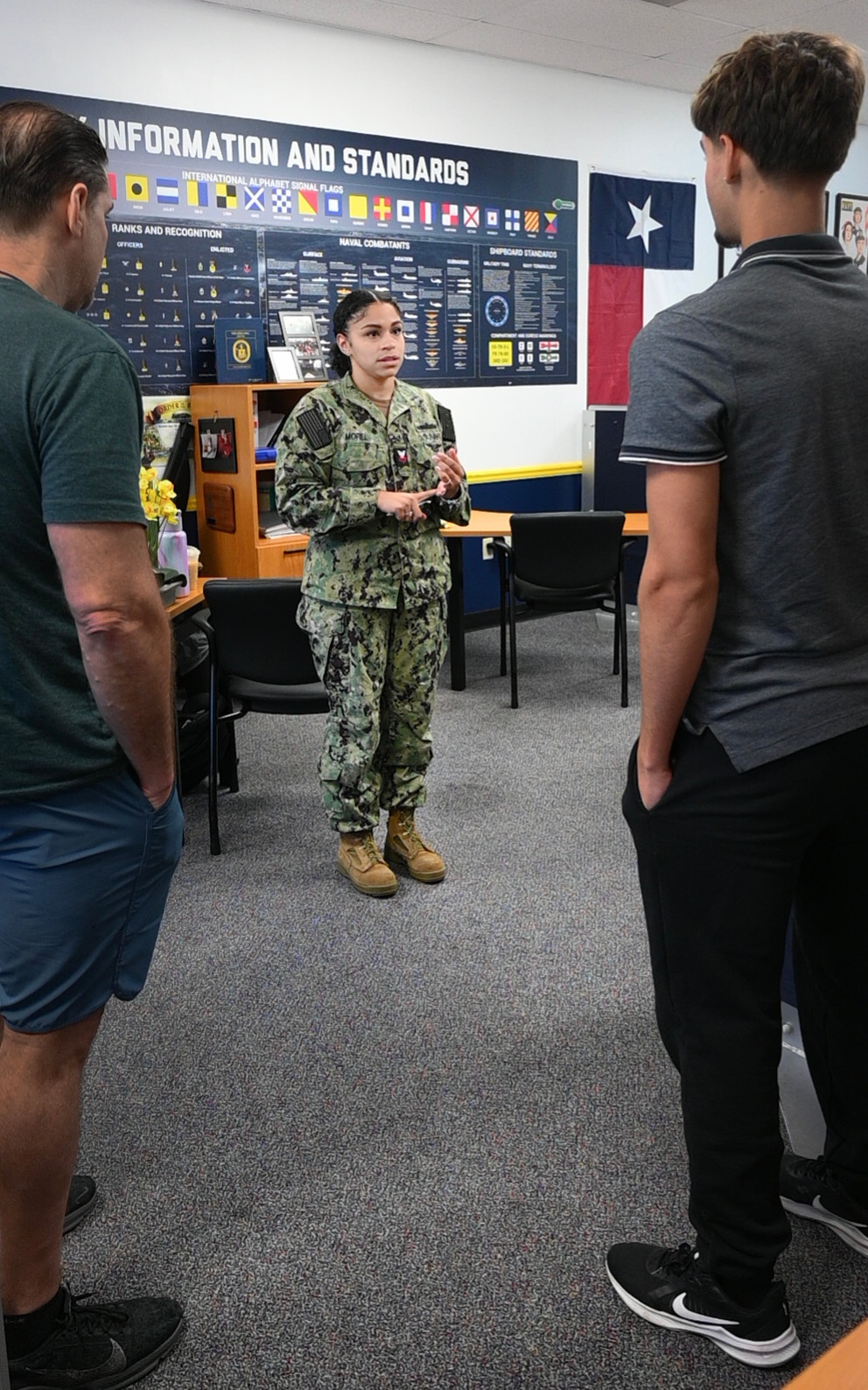 NRS Perrine Sailor Explains Navy Careers