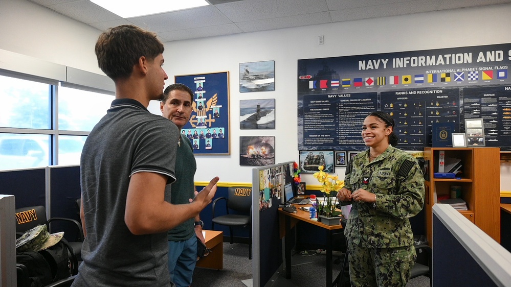 NRS Perrine Sailor Explains Navy Careers