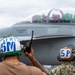 U.S. Navy Preps EA-18G Growler for takeoff during Red Flag-Alaska 24-3
