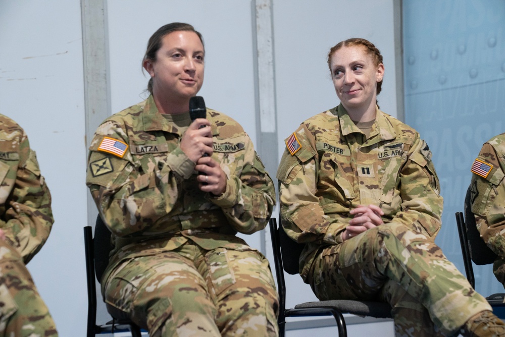 No flights of fancy: Wisconsin National Guard women promote opportunities for females in aviation fields