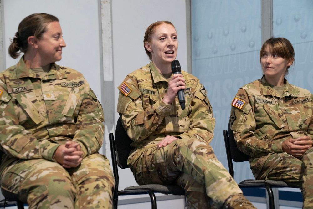 No flights of fancy: Wisconsin National Guard women promote opportunities for females in aviation fields