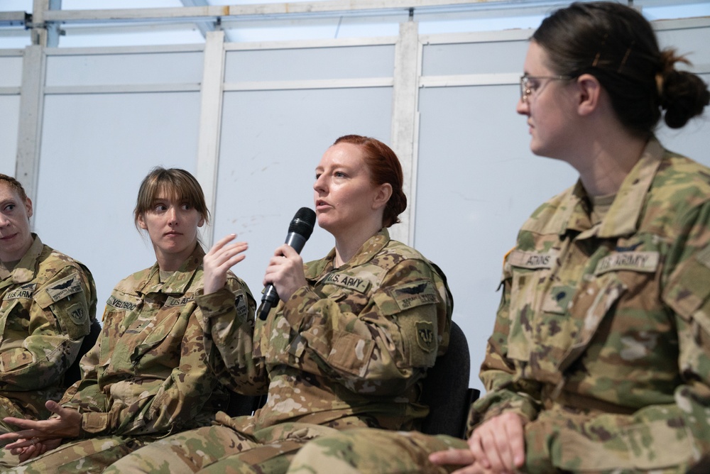 No flights of fancy: Wisconsin National Guard women promote opportunities for females in aviation fields