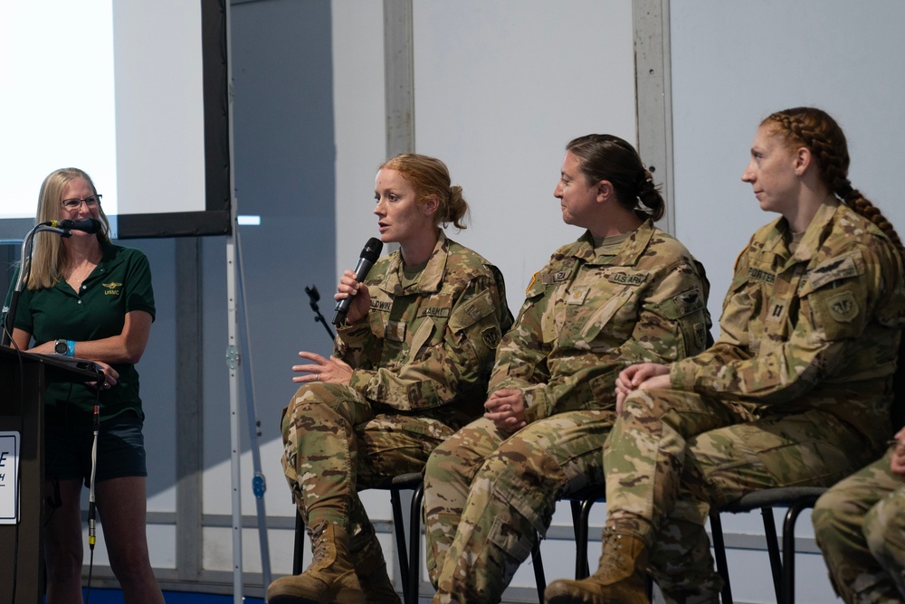 No flights of fancy: Wisconsin National Guard women promote opportunities for females in aviation fields