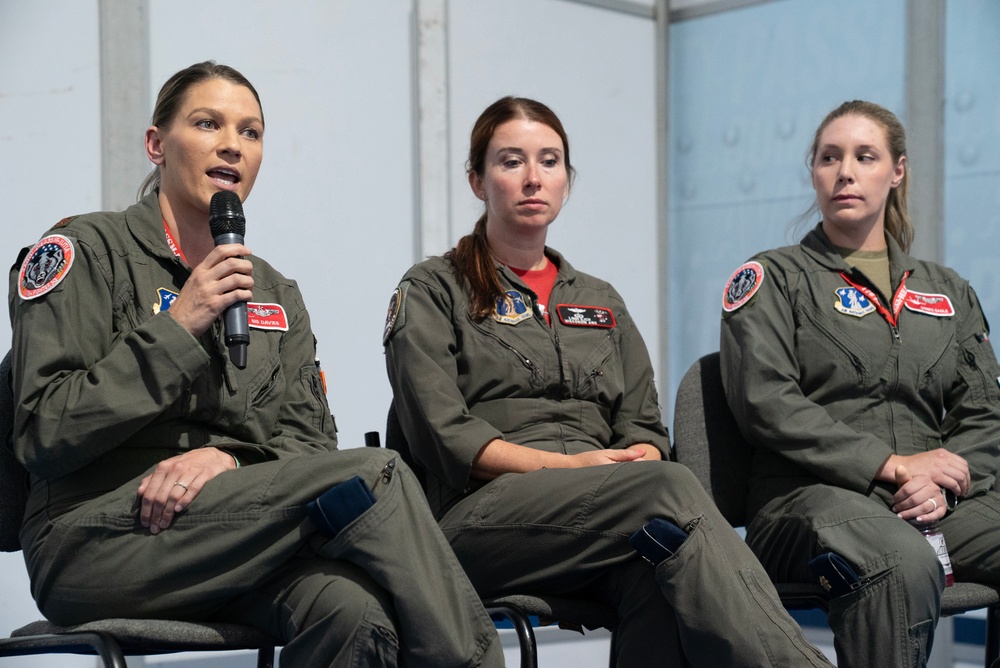 No flights of fancy: Wisconsin National Guard women promote opportunities for females in aviation fields