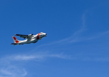Coast Guard Cutter Northland transits into Boston Harbor