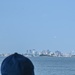 Coast Guard Cutter Northland transits into Boston Harbor