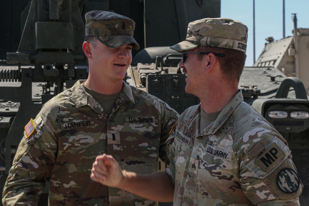 Sgt. Hunter Stevenson Reenlistment Ceremony