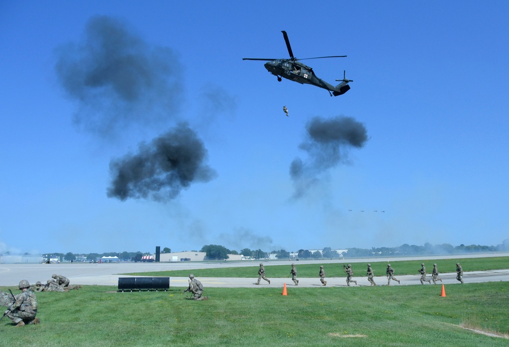 Wisconsin National Guard showcases its warfighting capacity at 2024 EAA AirVenture