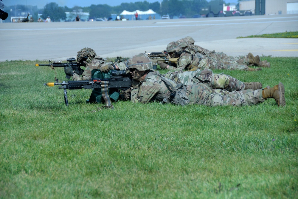 Wisconsin National Guard showcases its warfighting capacity at 2024 EAA AirVenture