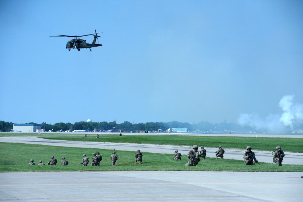 Wisconsin National Guard showcases its warfighting capacity at 2024 EAA AirVenture