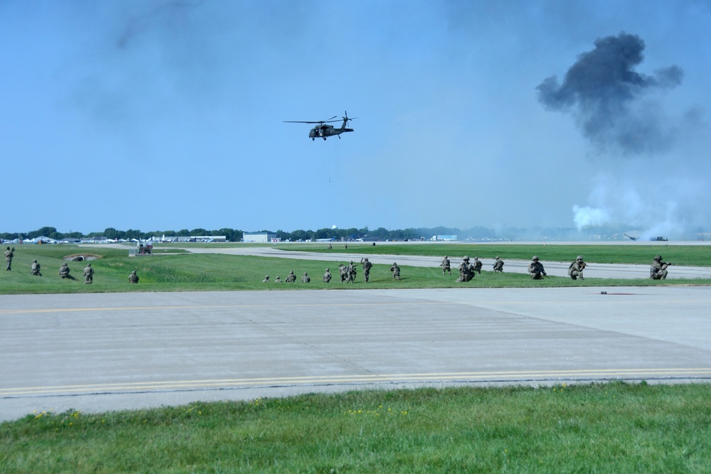 Wisconsin National Guard showcases its warfighting capacity at 2024 EAA AirVenture