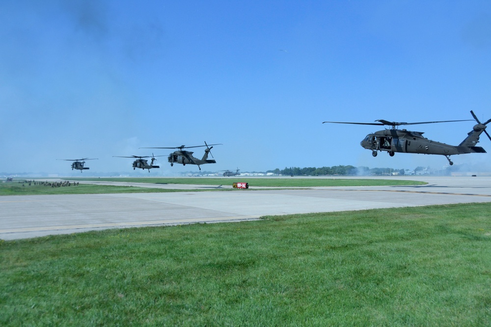 Wisconsin National Guard showcases its warfighting capacity at 2024 EAA AirVenture