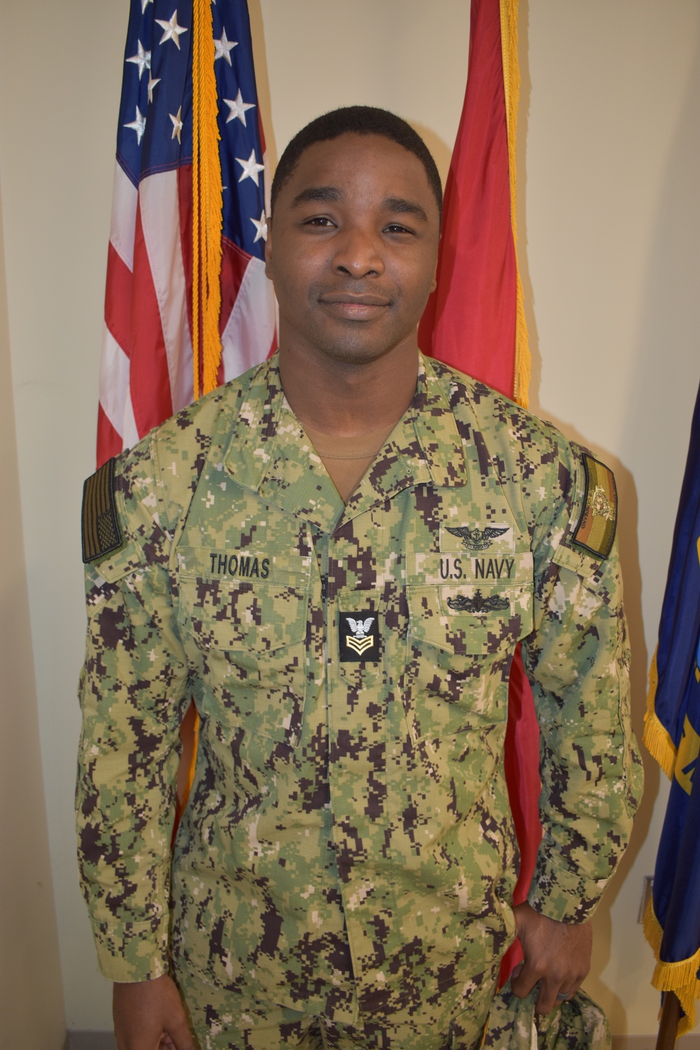 NMRLC Highlights Chief Petty Officer Selectee Alonzo Thomas