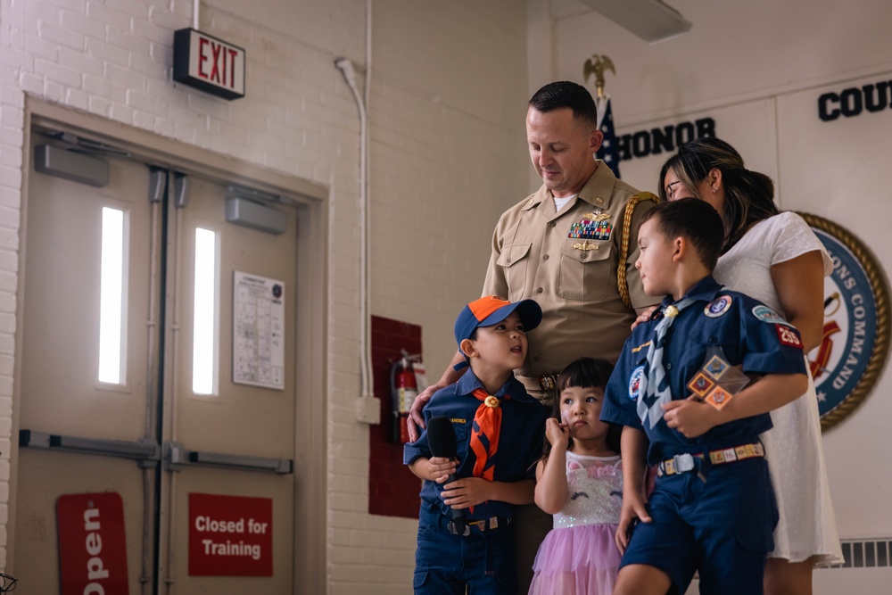 Boy Scouts of America Conduct Interviews on Marine Corps Base Quantico