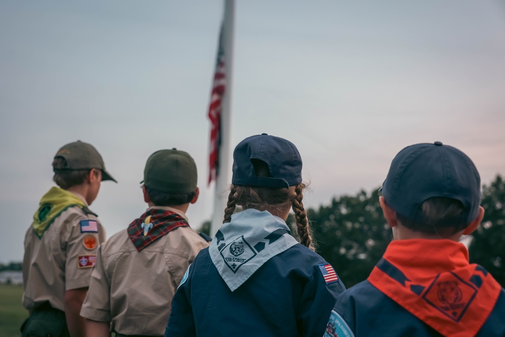 Boy Scouts of America Conduct Interviews on Marine Corps Base Quantico