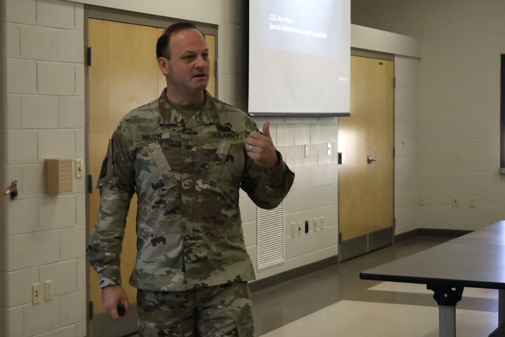 Ohio National Guard conducts Joint Judge Advocate Legal Workshop