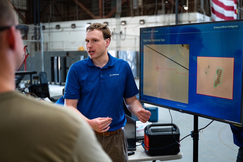 Boeing displays drone aircraft imagery capability at Dyess