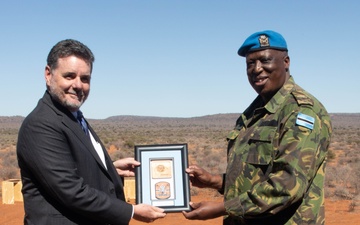 North Carolina National Guard, Botswana Defence Force participate in exercise Southern Accord 2024 closing ceremony