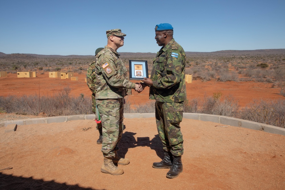 North Carolina National Guard, Botswana Defence Force participate in exercise Southern Accord 2024 closing ceremony