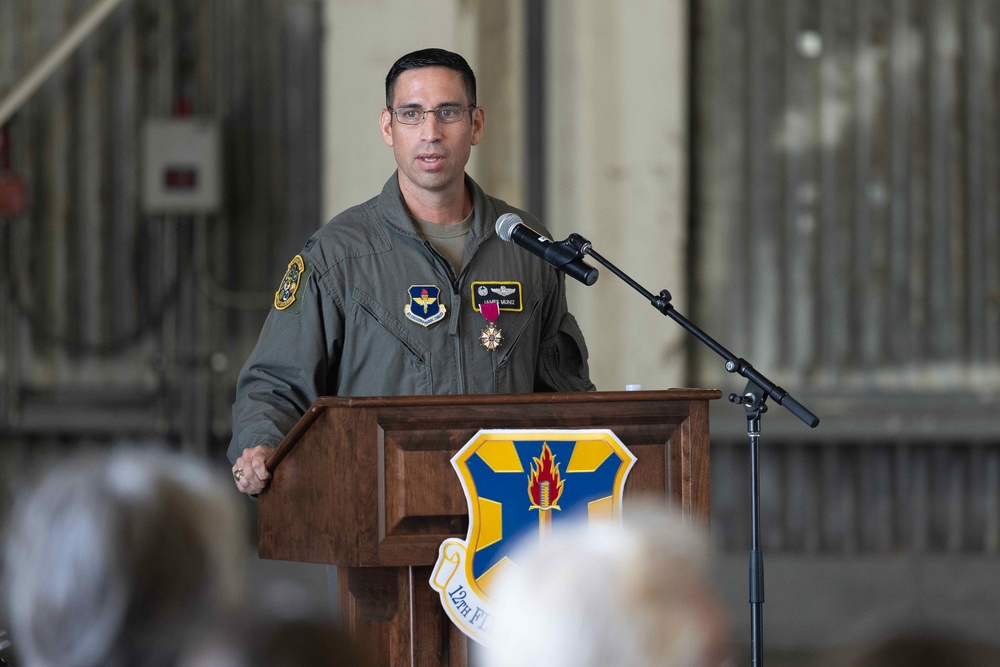 Col. John P. Anderson Assumes Command of 12th Operations Group at JBSA-Randolph