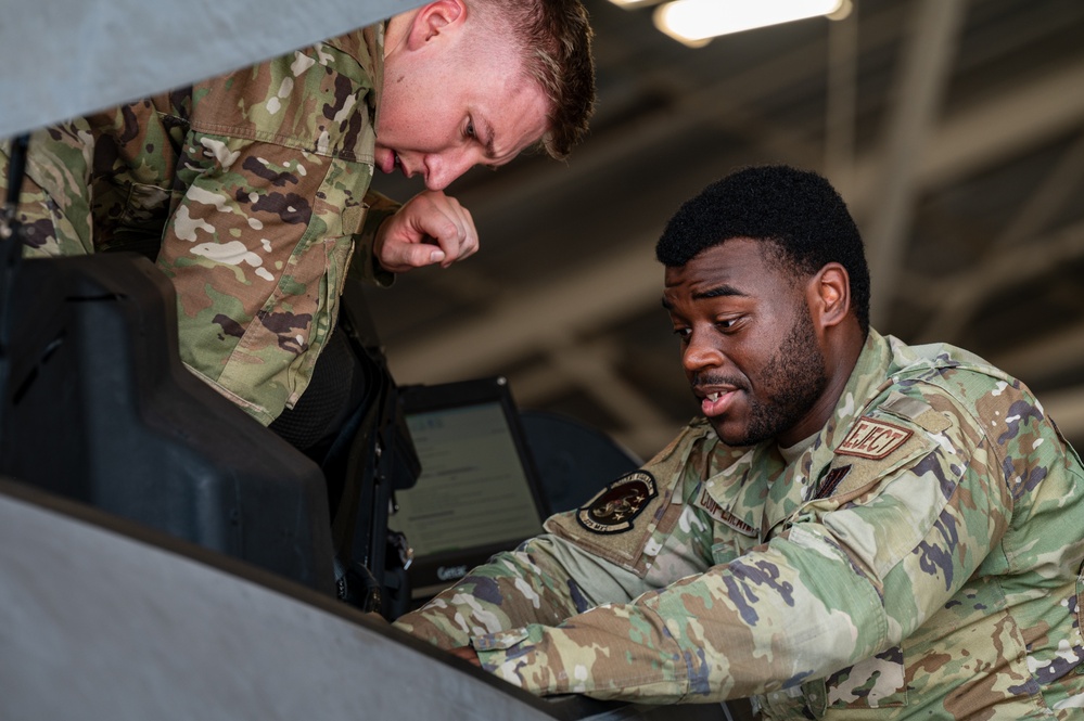 325th MXS egress section maintains pilot safety