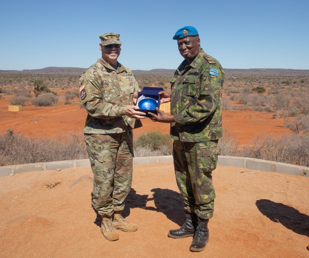 North Carolina National Guard, Botswana Defence Force participate in exercise Southern Accord 2024 closing ceremony