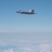 Alaska F-22s and F-35s refuel from a KC-46 during RF-A 24-3