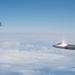 Alaska F-22s and F-35s refuel from a KC-46 during RF-A 24-3