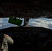 Alaska F-22s and F-35s refuel from a KC-46 during RF-A 24-3