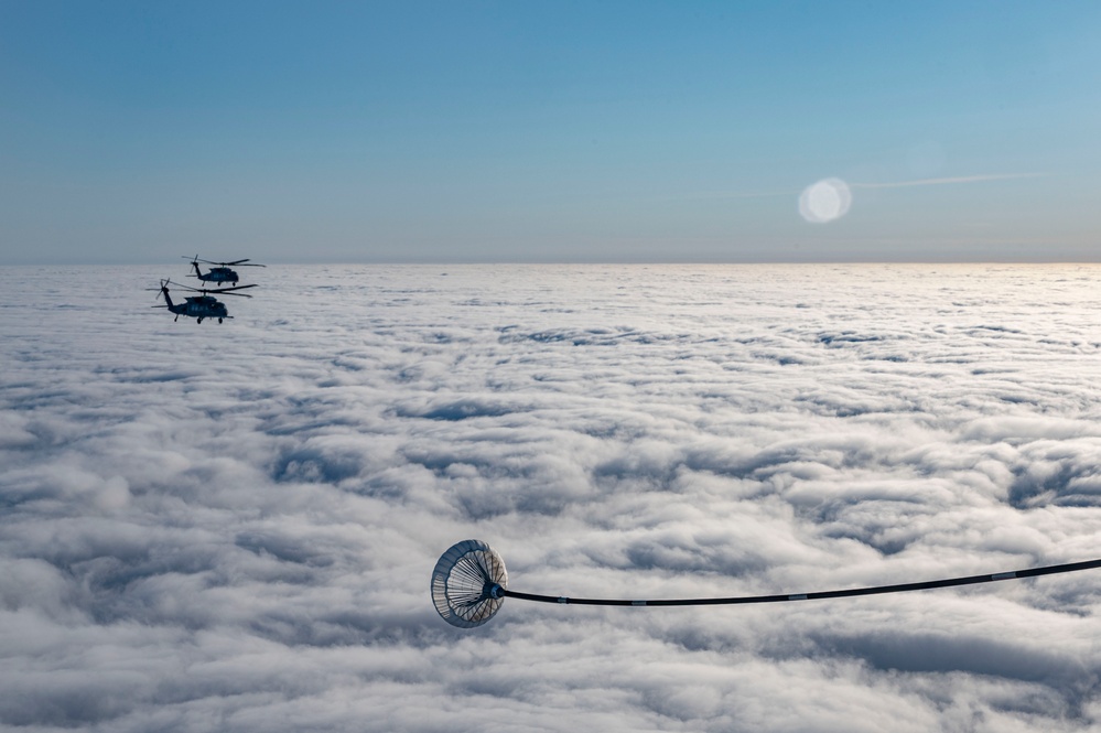 79 RQS Refuels HH-60s during Bamboo Eagle 24-3