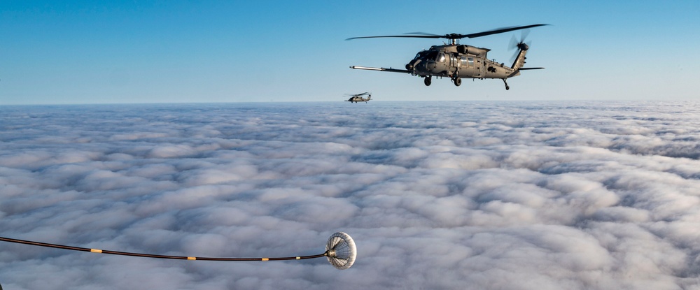 79 RQS Refuels HH-60s during Bamboo Eagle 24-3