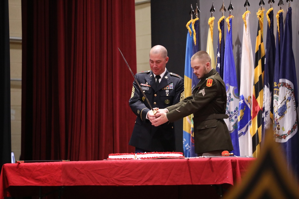 5th Battalion, 5th Defense Artillery Regiment NCO Induction Ceremony