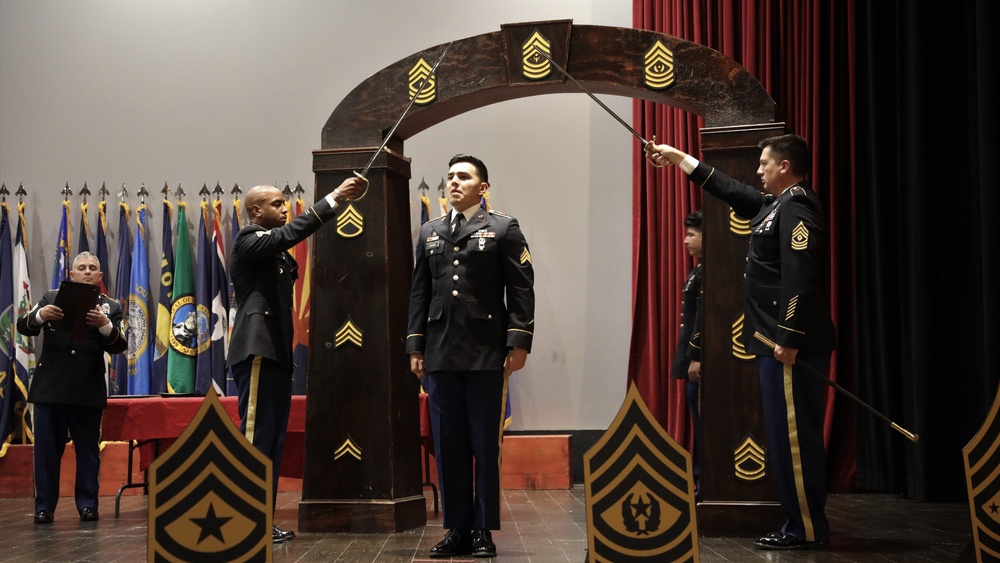 5th Battalion, 5th Defense Artillery Regiment NCO Induction Ceremony