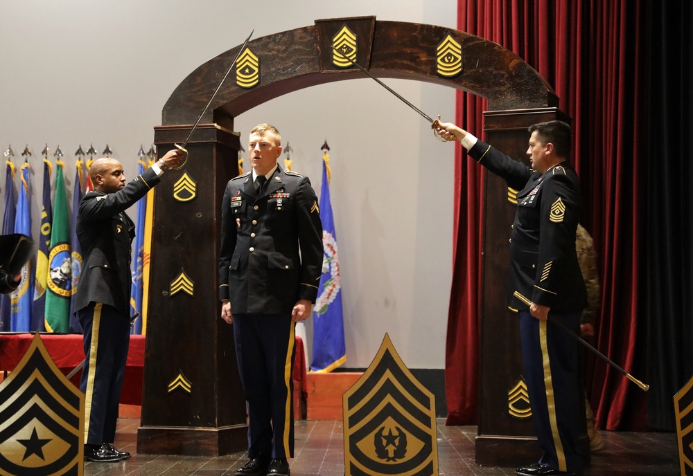 5th Battalion, 5th Defense Artillery Regiment NCO Induction Ceremony