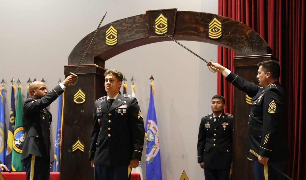 5th Battalion, 5th Defense Artillery Regiment NCO Induction Ceremony