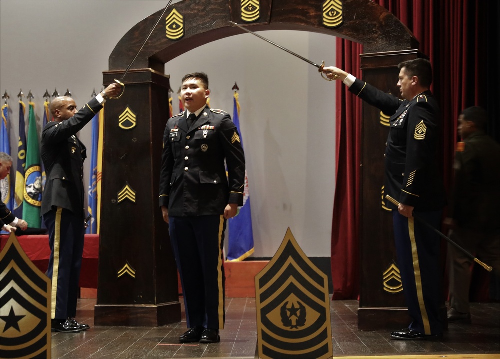 5th Battalion, 5th Defense Artillery Regiment NCO Induction Ceremony