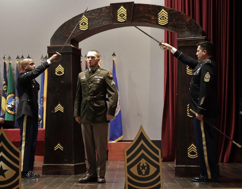 5th Battalion, 5th Defense Artillery Regiment NCO Induction Ceremony