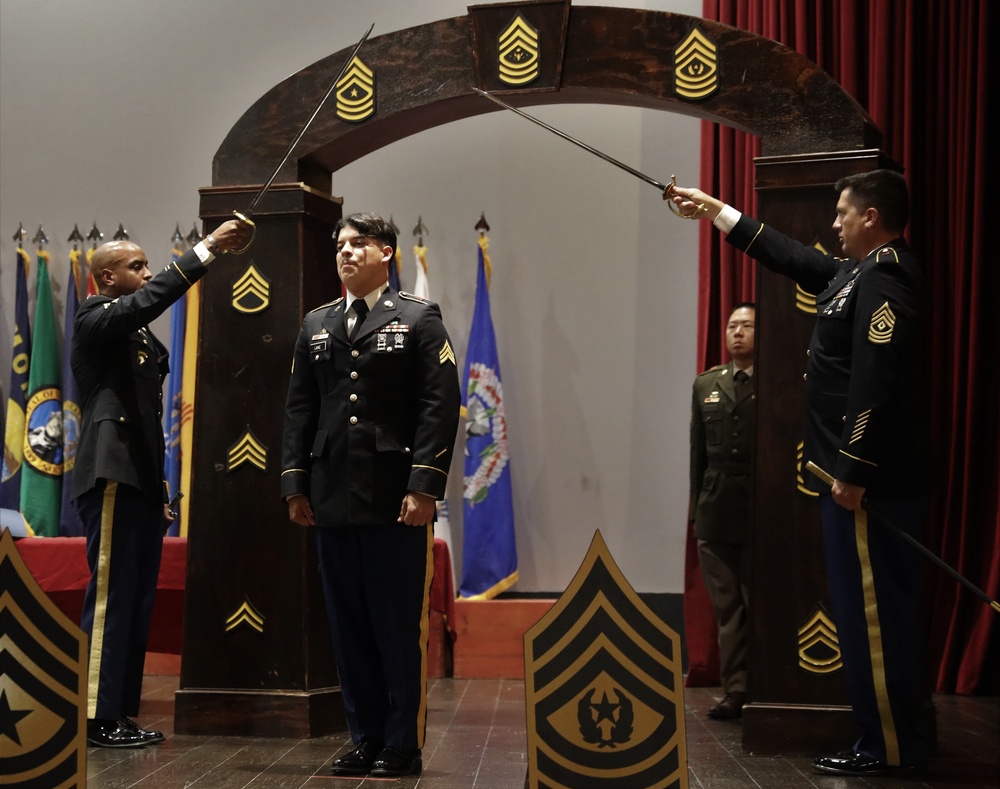 5th Battalion, 5th Defense Artillery Regiment NCO Induction Ceremony