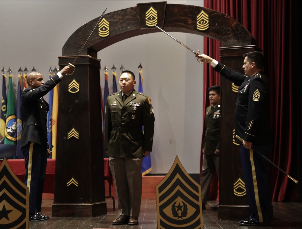 5th Battalion, 5th Defense Artillery Regiment NCO Induction Ceremony