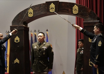 5th Battalion, 5th Defense Artillery Regiment NCO Induction Ceremony