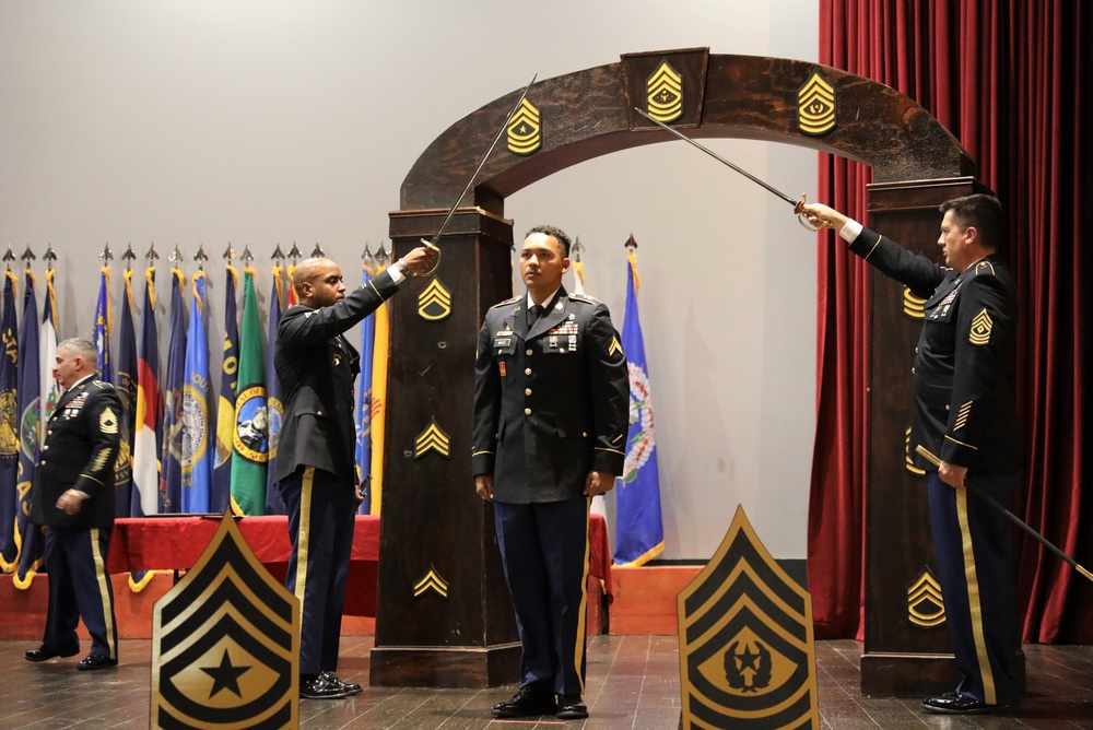 5th Battalion, 5th Defense Artillery Regiment NCO Induction Ceremony