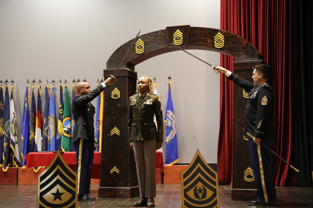 5th Battalion, 5th Defense Artillery Regiment NCO Induction Ceremony