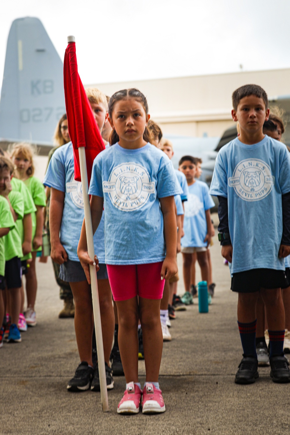 Little Devil Pups, Big Ambitions: Devil Pups participate in a LINKS workshop at MCBH