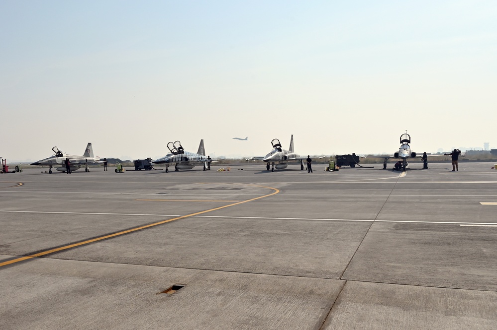 Contract adversary air concludes at Kingsley Field