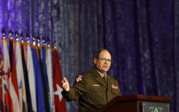 Maj. Gen. Paul Rogers Speaks at the Joint Enlisted Leadership Conference