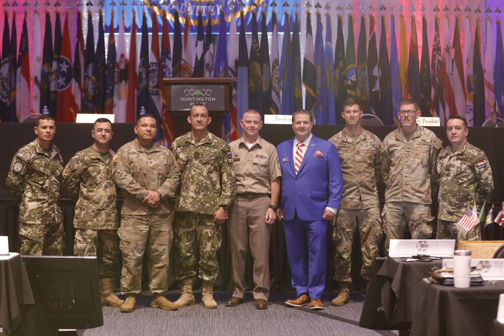 U.S. National Guard and Paraguay Military Leadership at the Joint Enlisted Leadership Conference