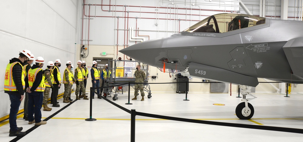 Half-billion-dollar F-35 infrastructure program wraps up at Eielson Air Force Base