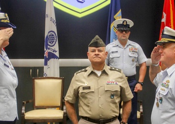 Coast Guard Reserve Unit U.S. Southern Command holds change of command ceremony