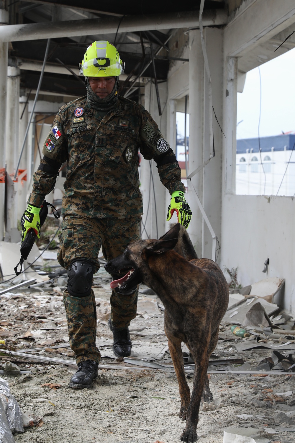 Collapsed Building Exercise in Panama